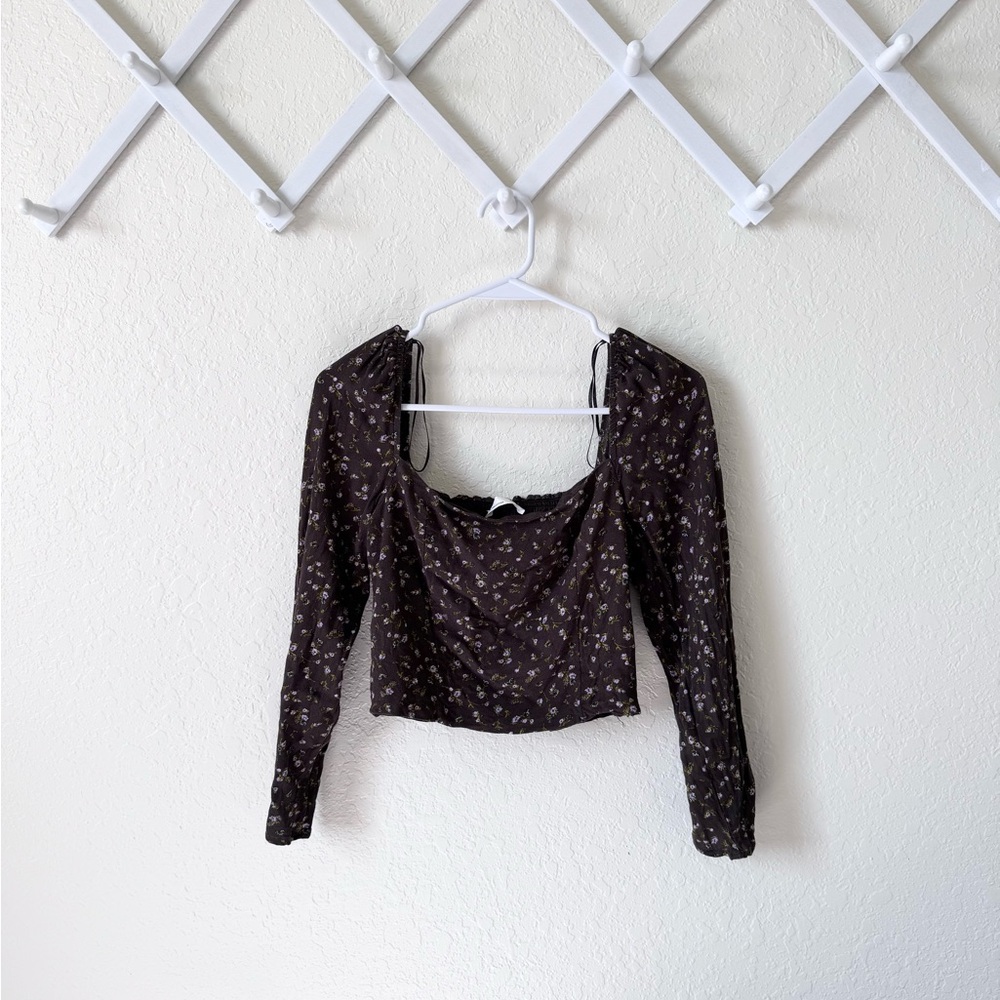 OAK + FORT Floral Blouse